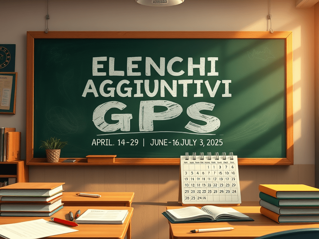 Costituzione degli Elenchi Aggiuntivi alle&nbsp;GPS
