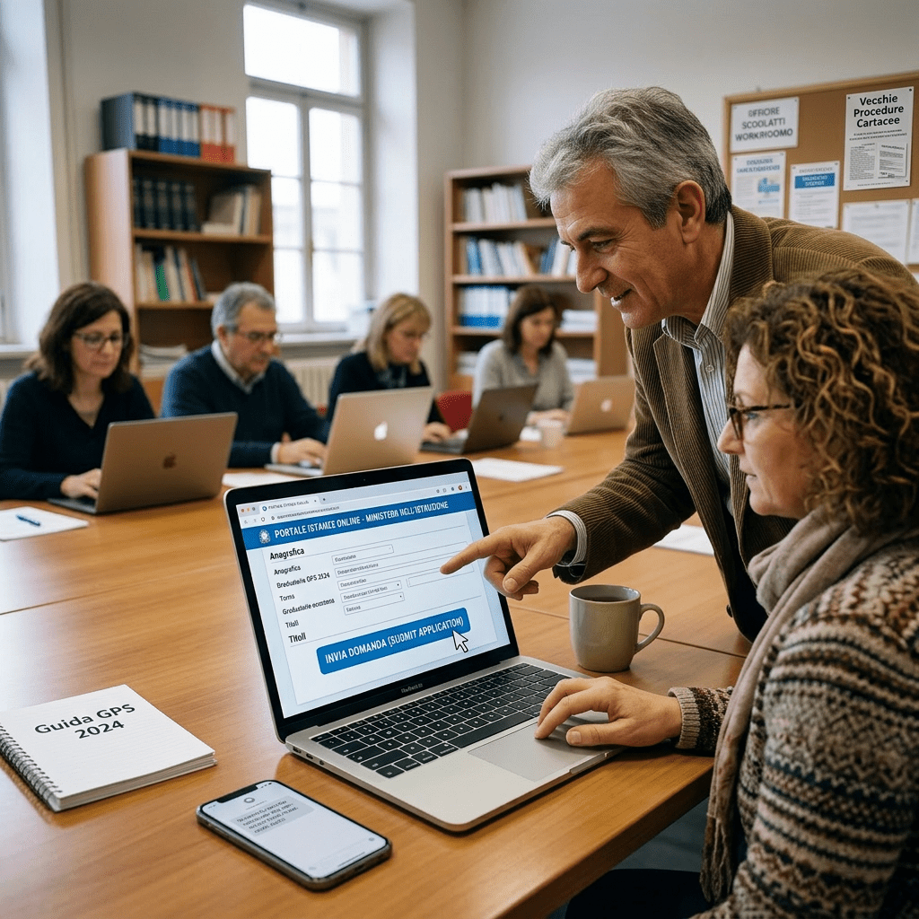 GAE:DOMANDE GRADUATORIE ISTITUTO I&nbsp;FASCIA