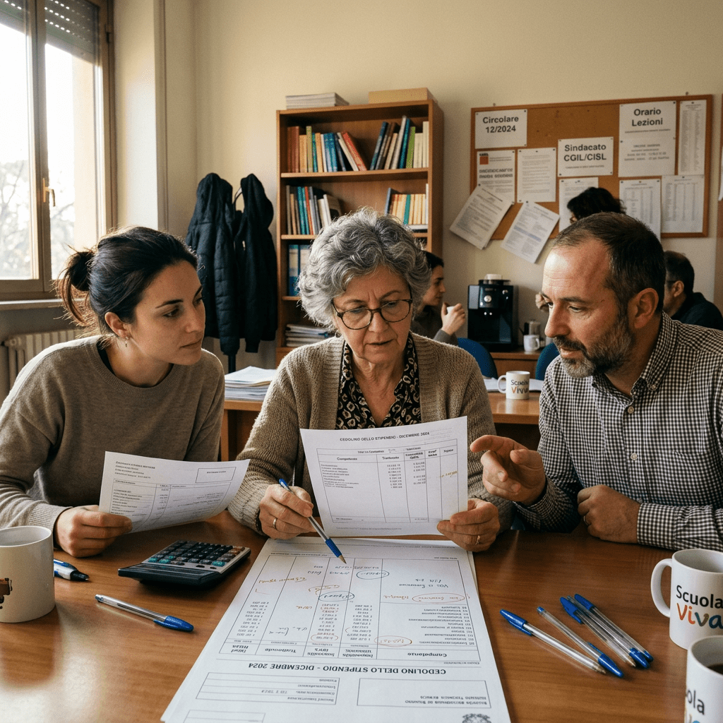 Arretrati e aumenti docenti e&nbsp;ATA